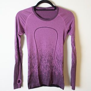 Lululemon Run Swiftly Long Sleeve - Ombré